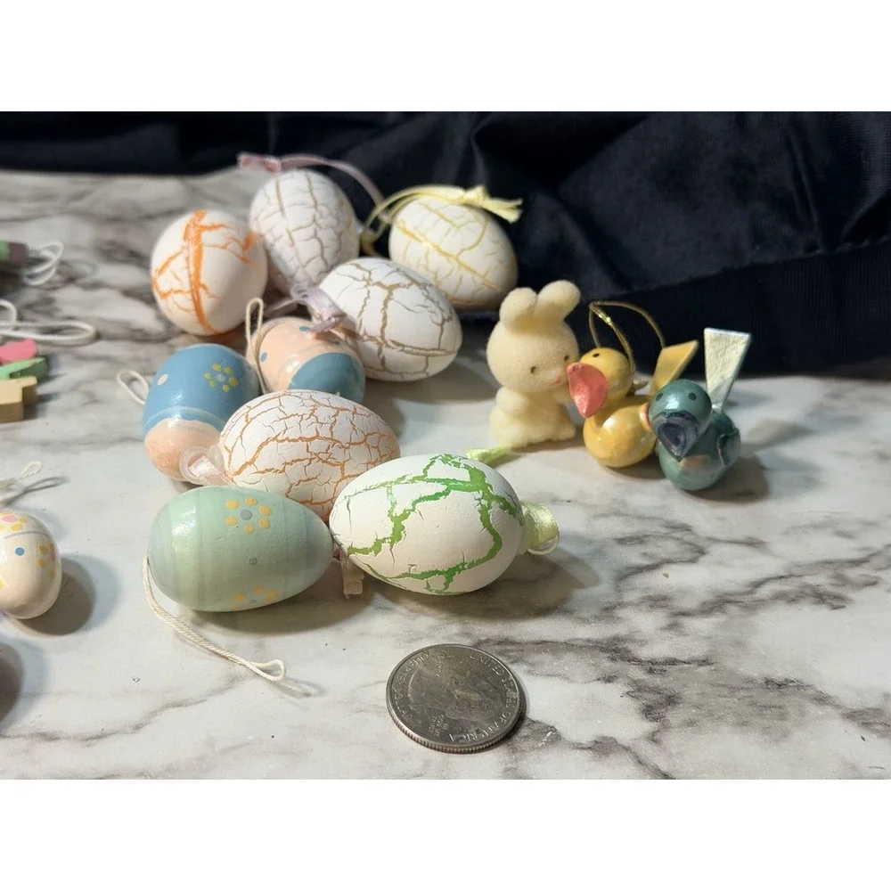 60+ EASTER DECOR MIX~MINI~ FOR TREE, WALL, WREATH ETC (2833)‎